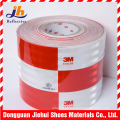 High Visibility 3m Red PVC Advertisement Grade Reflective Sheeting